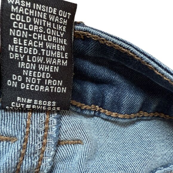 Rewash Brand Jeans Distressed with Rhinestones Size 9/29 - Picture 10 of 10